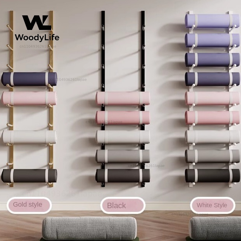 Home Gym Folding Rack - Studio-Wandregal mit Großer Kapazität, Hängesystem für