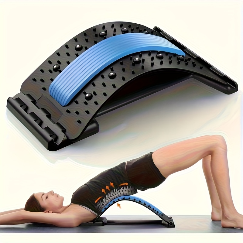 Home Gym Ideas - 3-stufiger Rückenstrecker Haltungskorrektur Lendenwirbelstütze Ergonomisch für