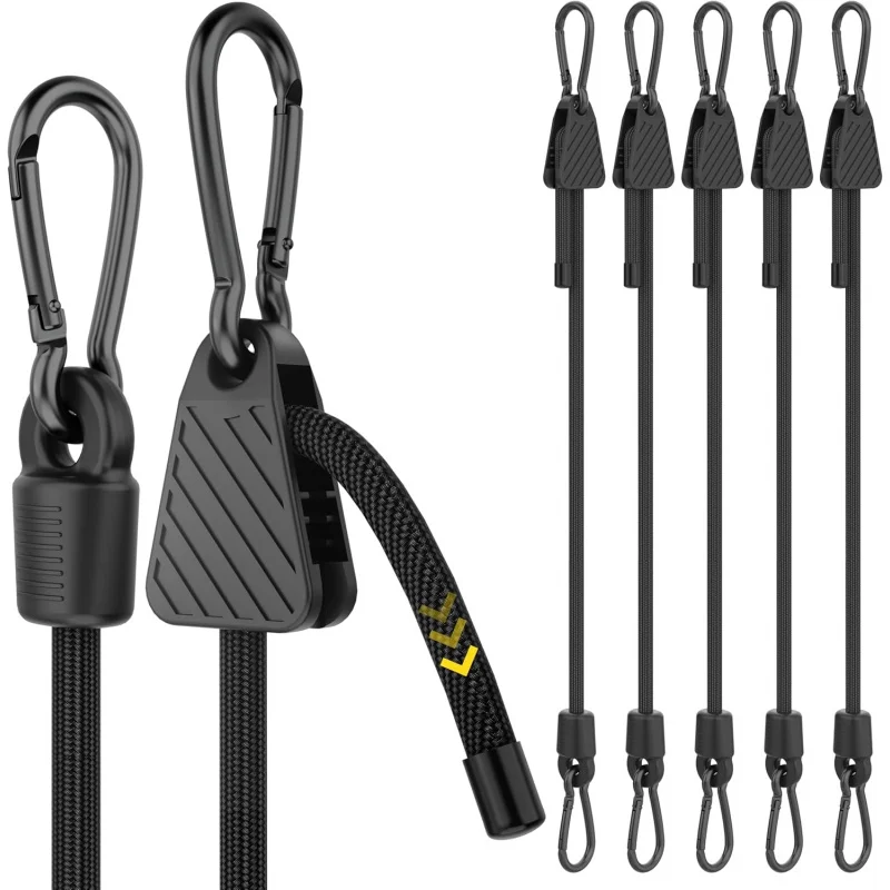 Resistance Band Heavy - 1-6 Stück Verstellbare Spanngurte mit Haken