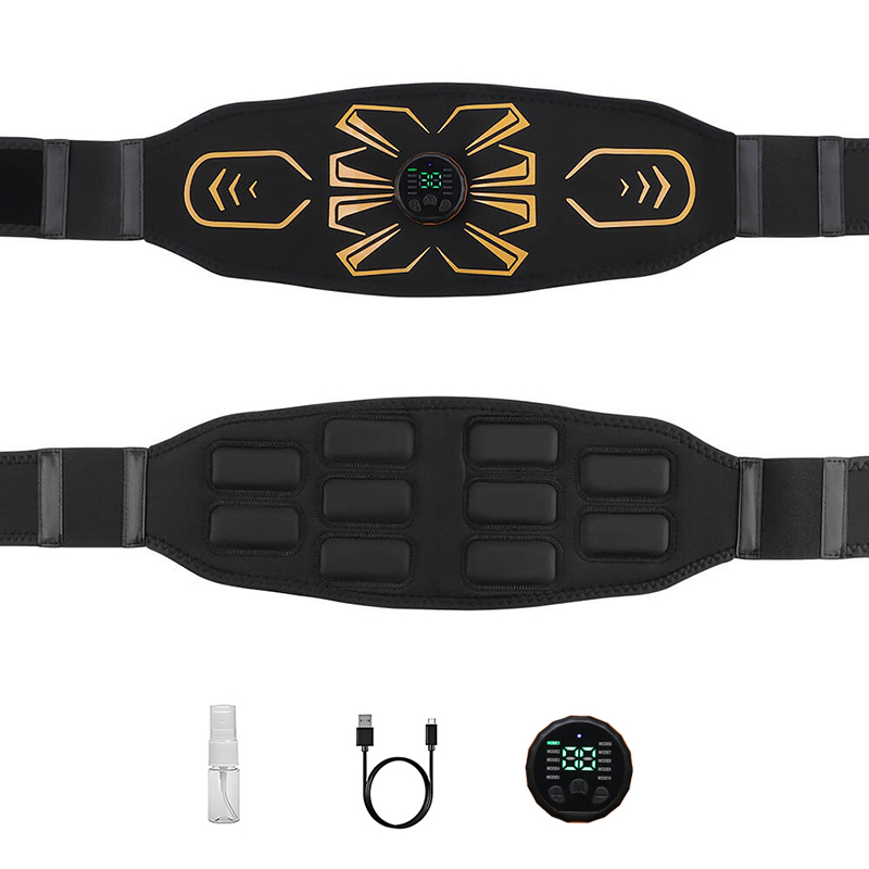 Home Gym Ideas - Intelligenter Bauchmuskeltrainer Muskeltonisierer Taillengürtel Körpermassage-Trainingsgerät Heimfitness-Ausrüstung