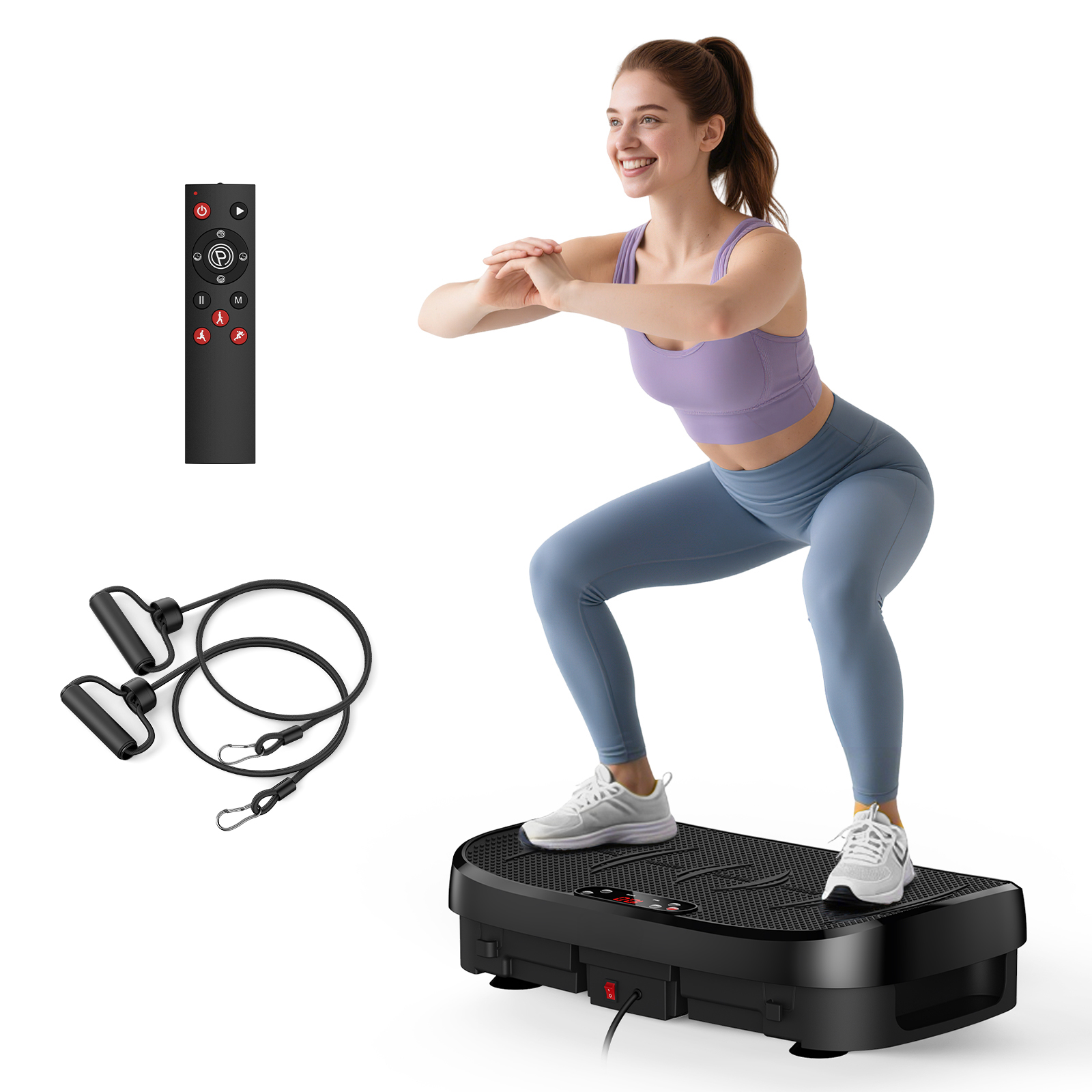 Home Gym Ideas - Vibrationsplatte zur Fettverbrennung, Fitness-Plattform für den