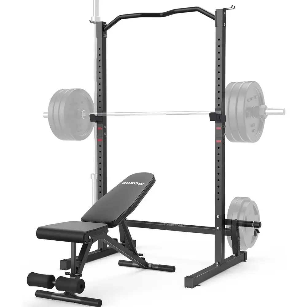 Adjustable Weight Bench - Verstellbares Kniebeugen-Rack und Hantelbank für Krafttraining