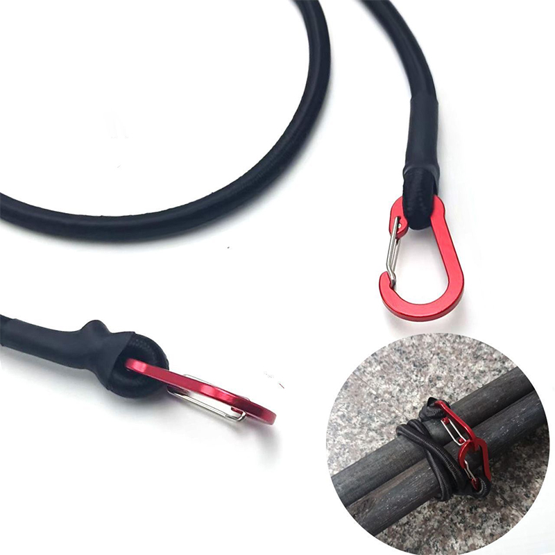 Resistance Band Heavy - Hochbelastbares Gummiseil Elastischer Befestigungsgurt mit Karabinerhaken