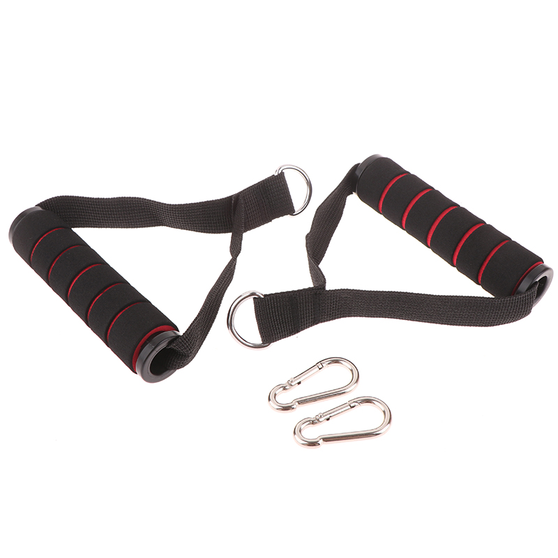 Resistance Band Heavy - Metallgriffe für Kabelmaschinen, Widerstandsbänder und Fitnesstraining,