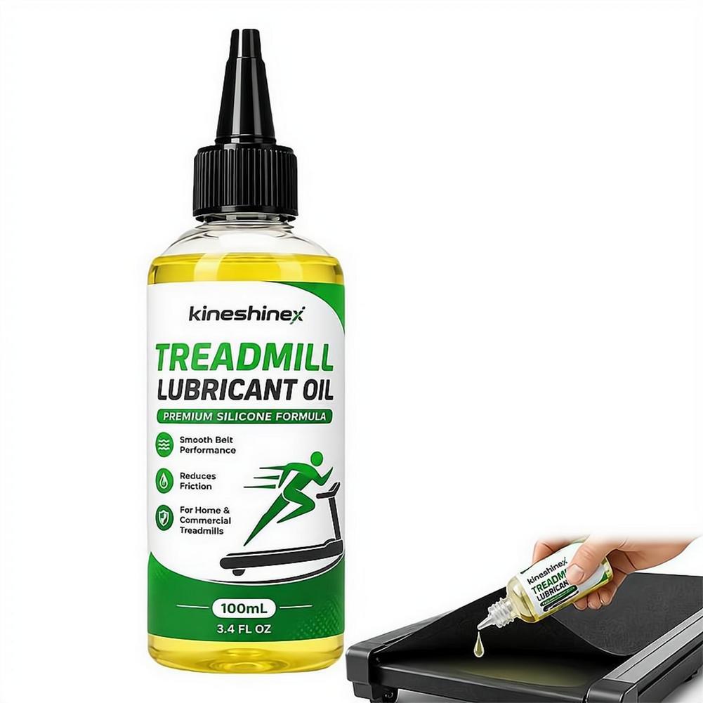 Home Gym Ideas - 100ml Laufband-Schmieröl Premium Silikon-Riemenschmiermittel für Heimfitness-Laufmaschinen