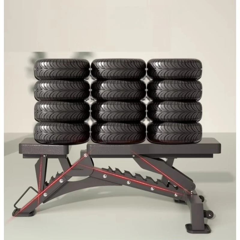 Adjustable Weight Bench - Tragbare Verstellbare Sit-Up-Hantelbank mit Neigungsdesign für