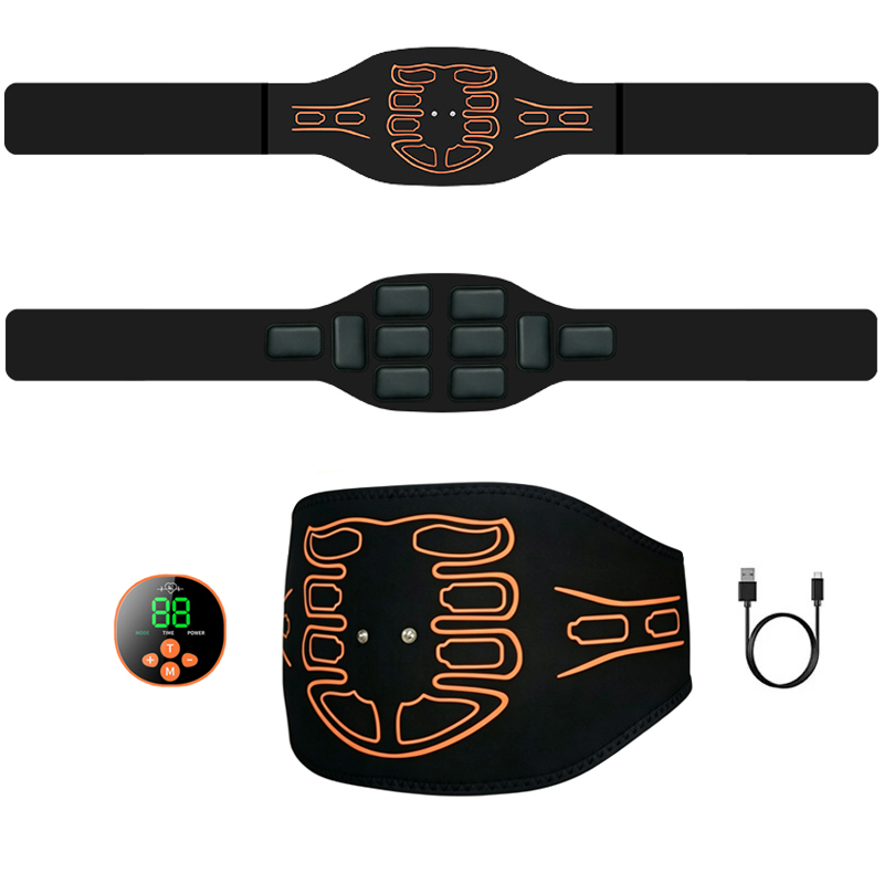 Home Gym Ideas - Intelligenter Bauchmuskeltrainer: Bauchweggürtel, Muskelstimulator, Taillenmassagegerät, Schlankheitsgürtel,