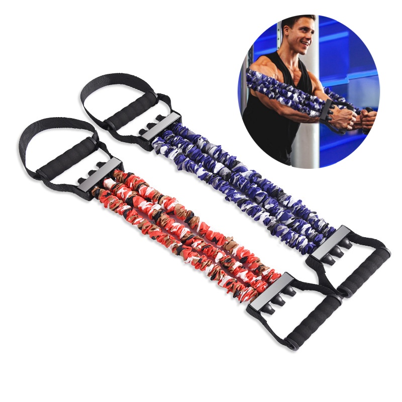 Home Gym Ideas - Brust Expander Widerstand Band Elastische Zugseil