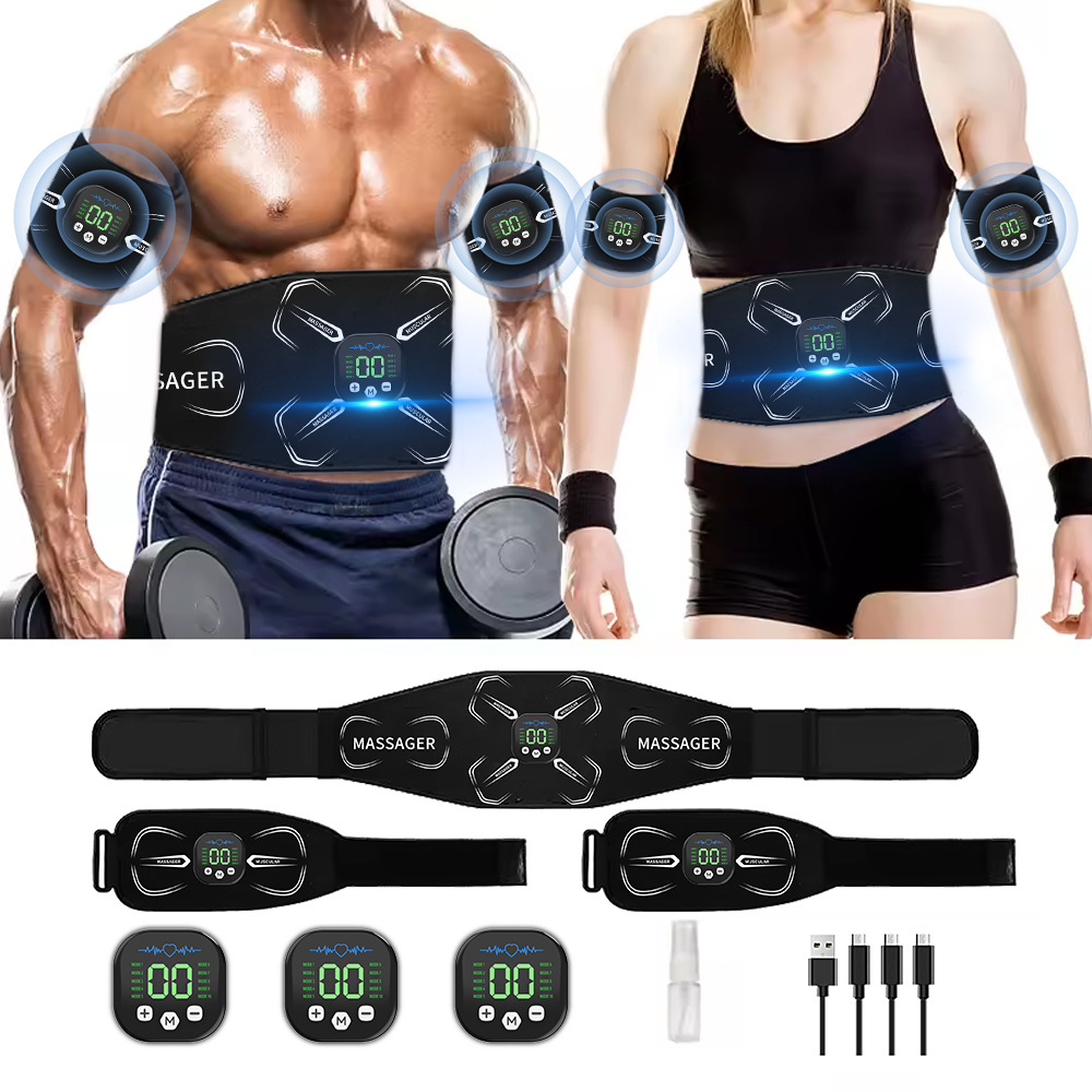 Home Gym Ideas - EMS Muskelstimulator Bauchtrainer Abs Toner Arm