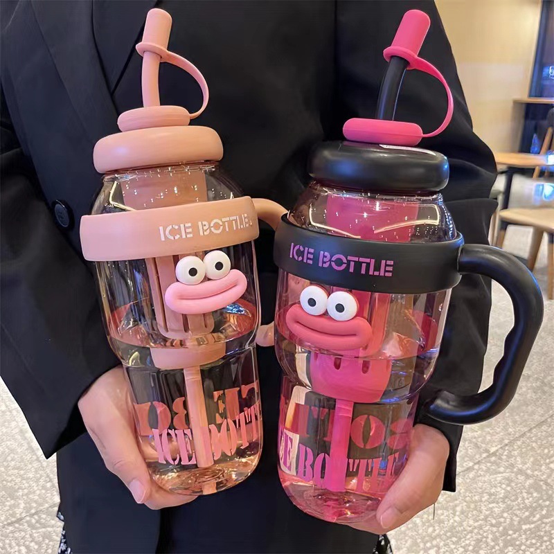 Home Gym Xxl - Große Kapazität Niedliche Ästhetische Trinkflasche mit