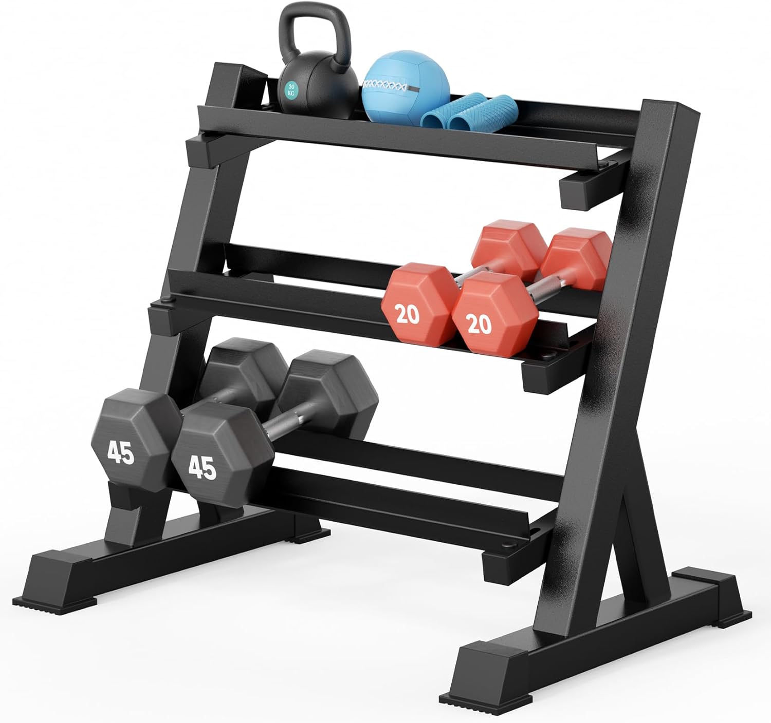 Home Gym Rack - Hantelständer für das Heimstudio, 3 &