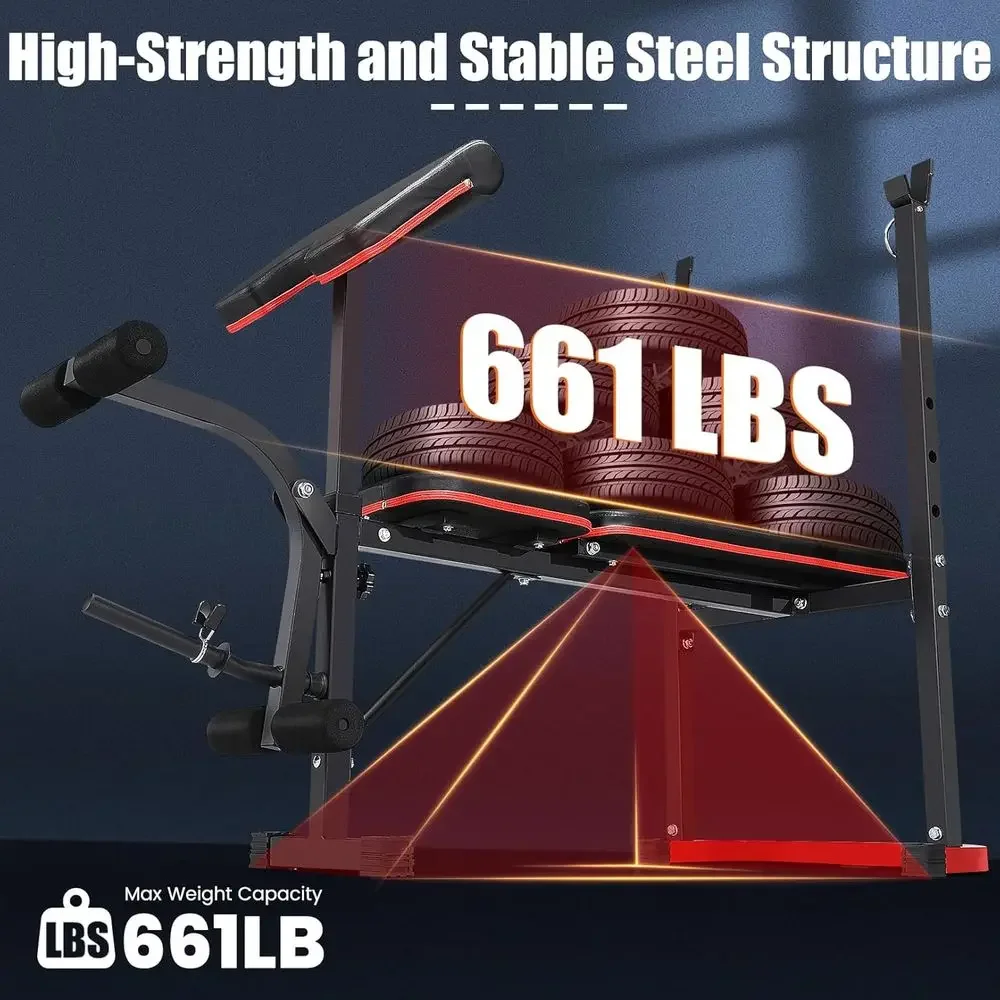 8-in-1 Verstellbare Hantelbank – Adjustable Weight Bench Bewertung und Preis