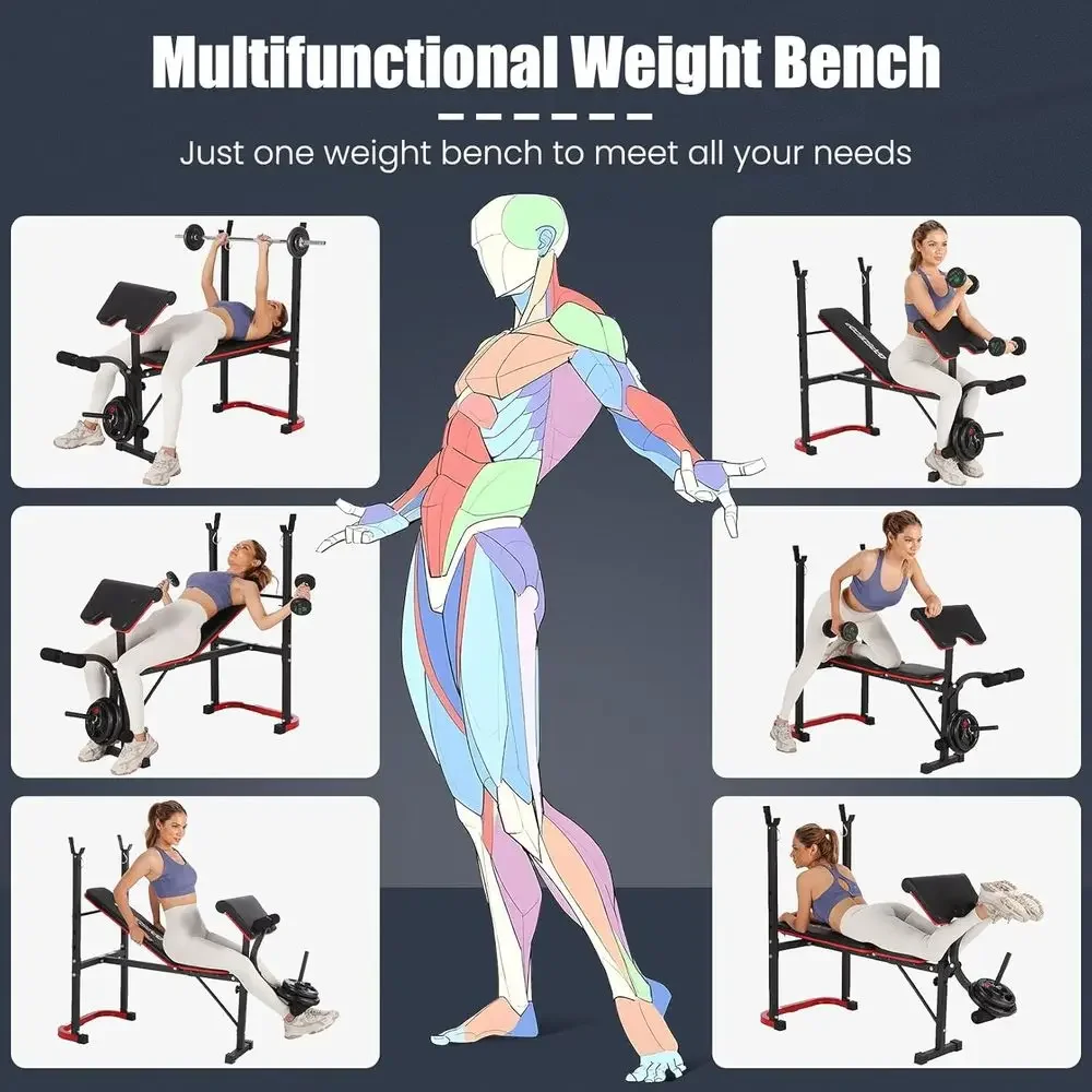 8-in-1 Verstellbare Hantelbank – Adjustable Weight Bench Bewertung und Preis