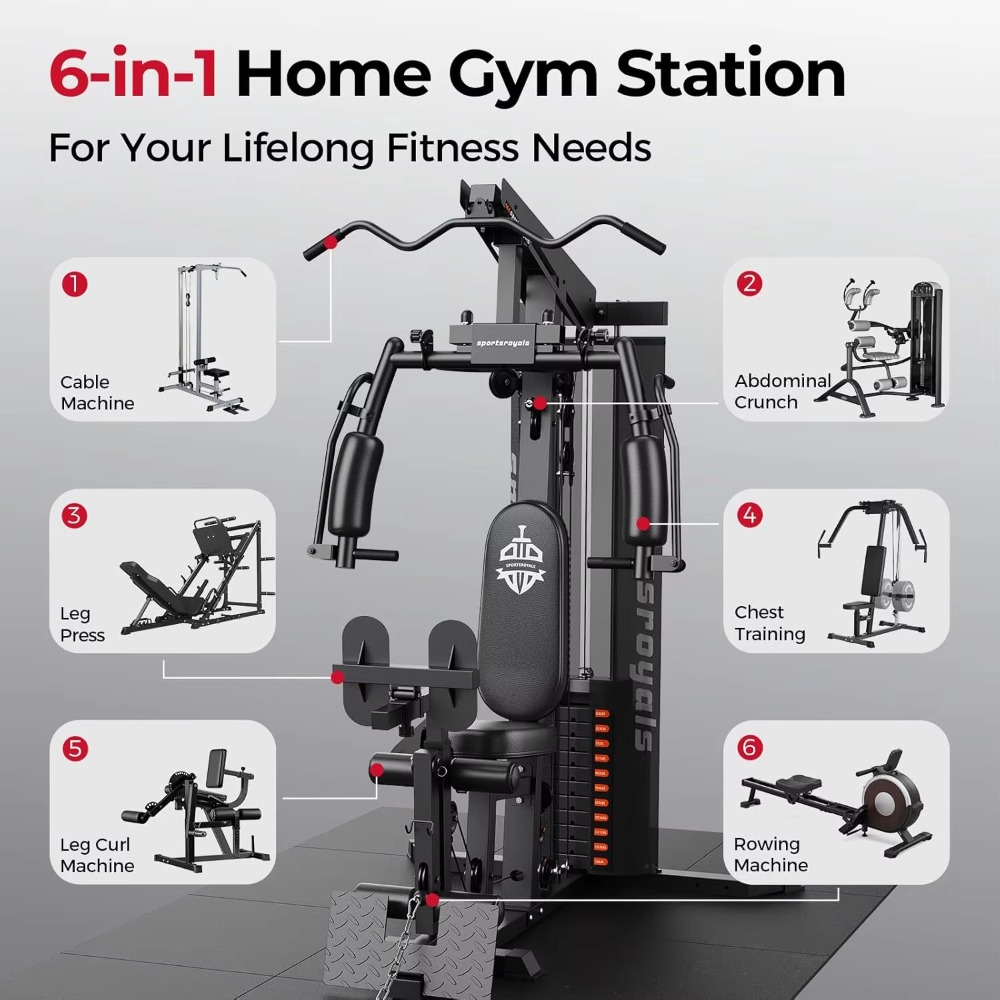 Multifunktionales Heim-Fitness – Home Gym Cable Machine With Weight Stack Bewertung und Preis