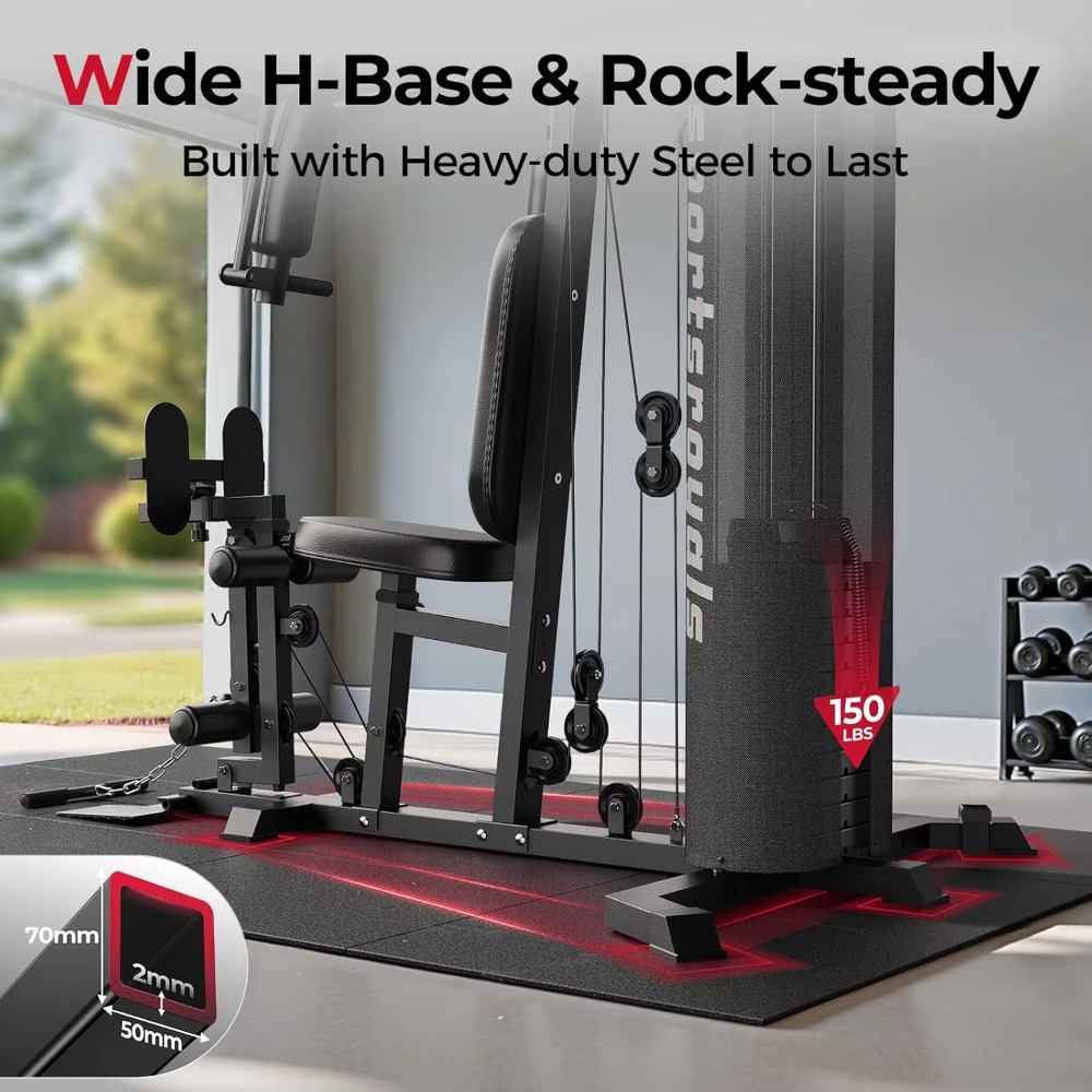 Multifunktionales Heim-Fitness – Home Gym Cable Machine With Weight Stack Bewertung und Preis