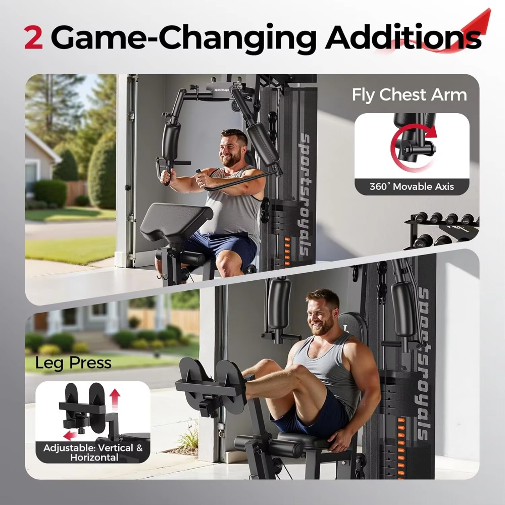Multifunktionales Heim-Fitness – Home Gym Cable Machine With Weight Stack Bewertung und Preis
