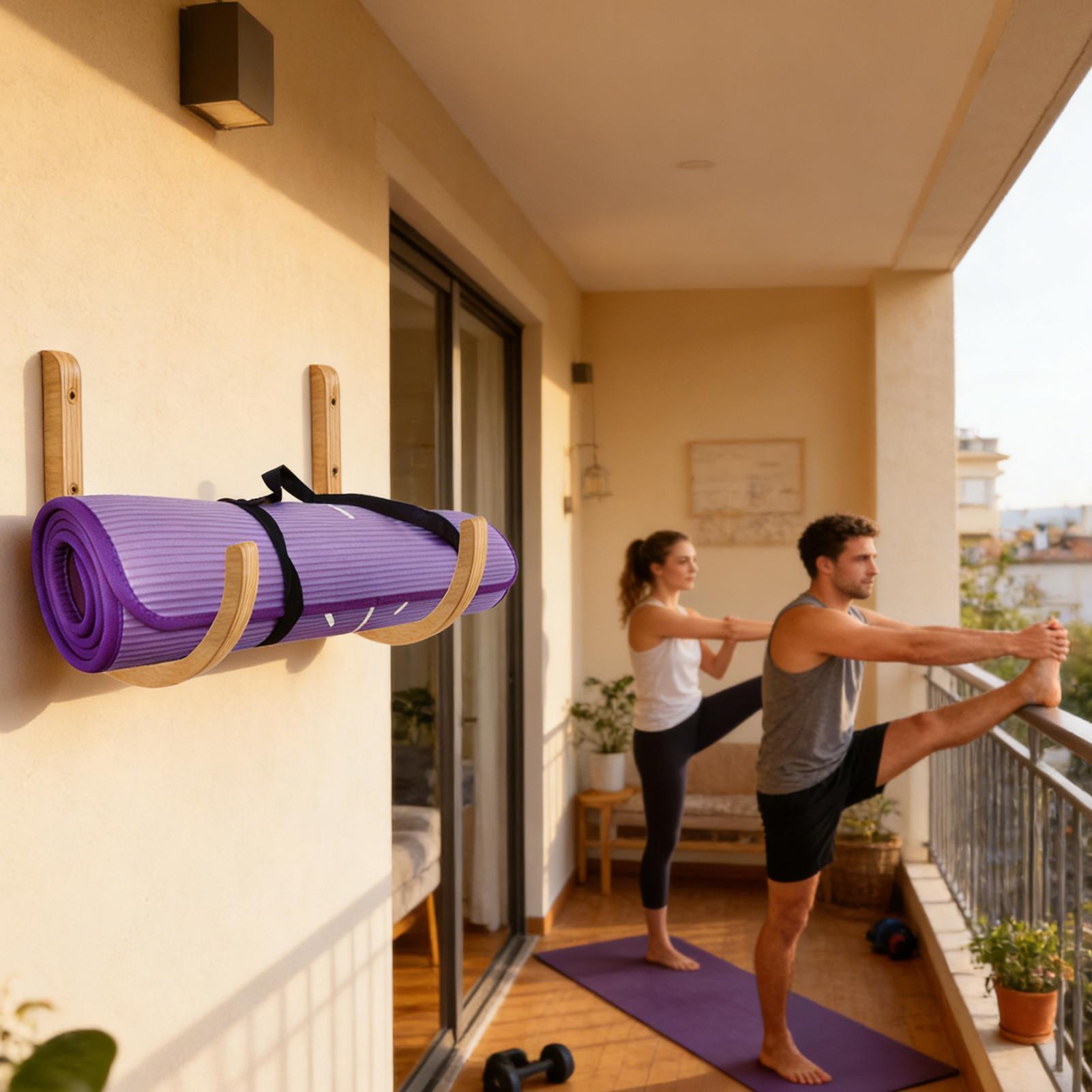 Yoga-Matten-Organizer, 2 Stück – Home Gym Folding Rack Bewertung und Preis