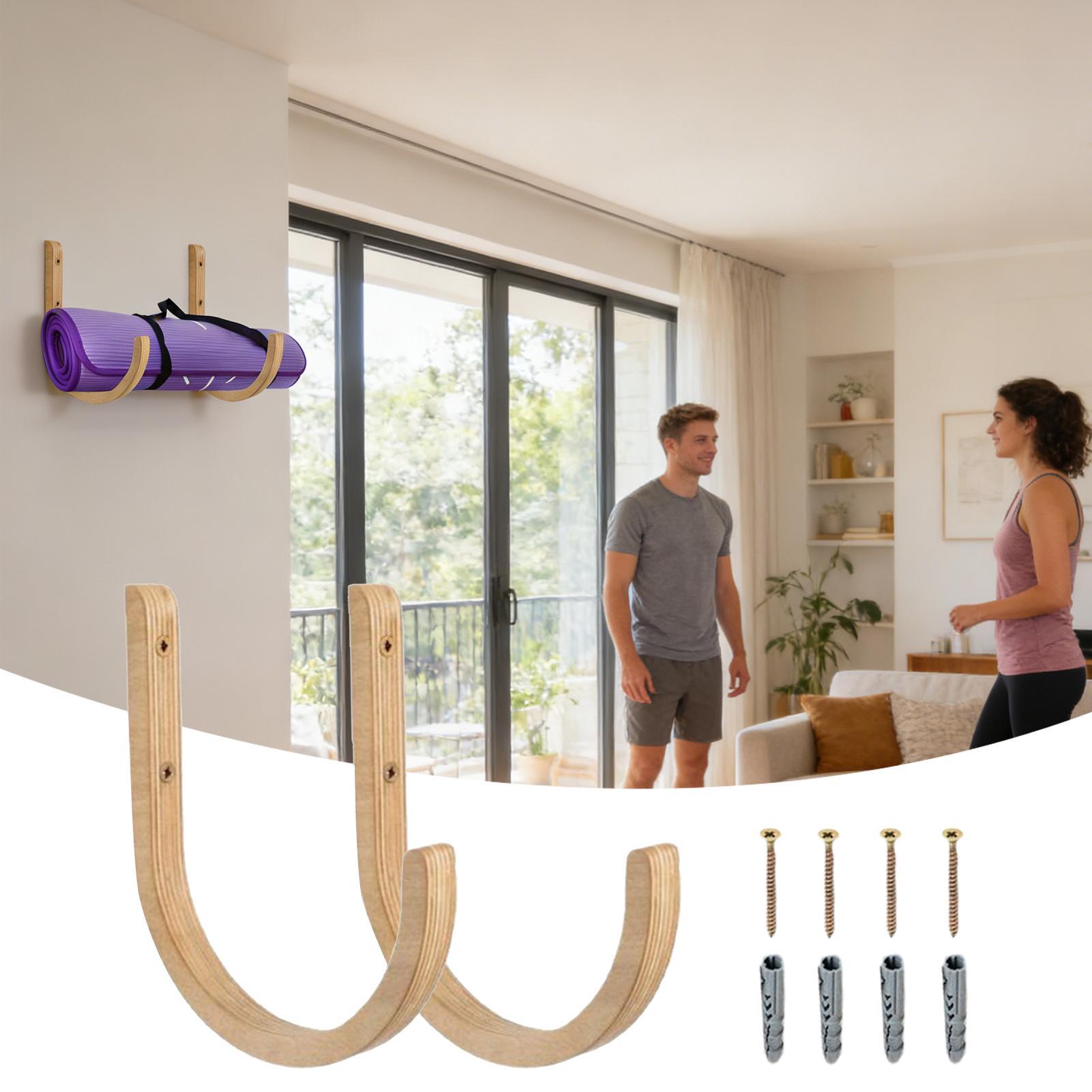 Yoga-Matten-Organizer, 2 Stück – Home Gym Folding Rack Bewertung und Preis