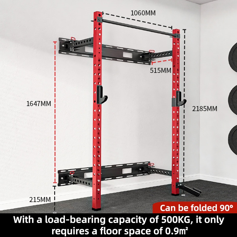 Verstellbarer Power Cage Wandm – Home Gym Folding Rack Bewertung und Preis