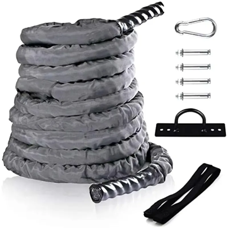 Hochwertiges Nylon-Battle-Rope – Home Gym Leg Bewertung und Preis