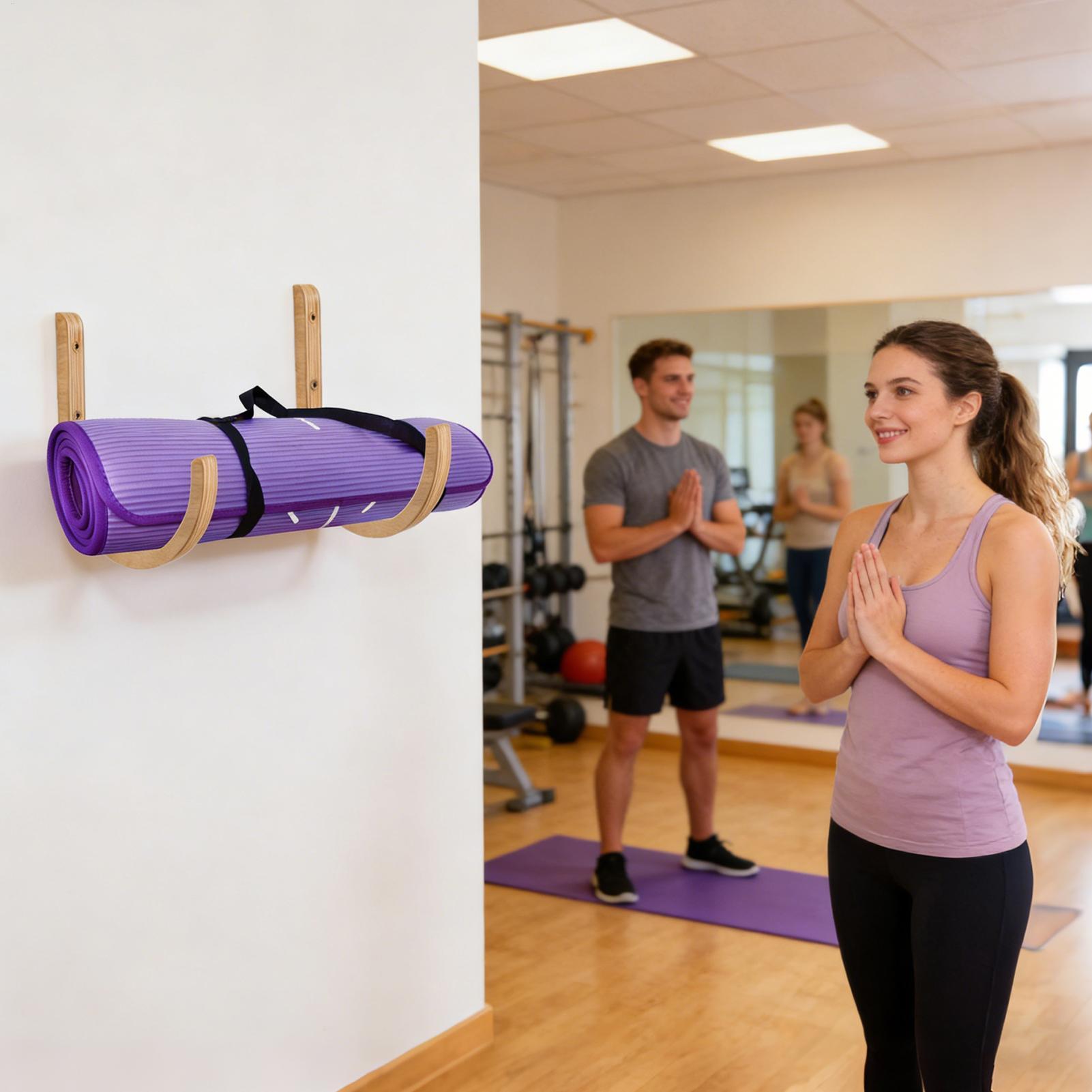 Yoga-Matten-Aufbewahrungsregal – Home Gym Folding Rack Bewertung und Preis
