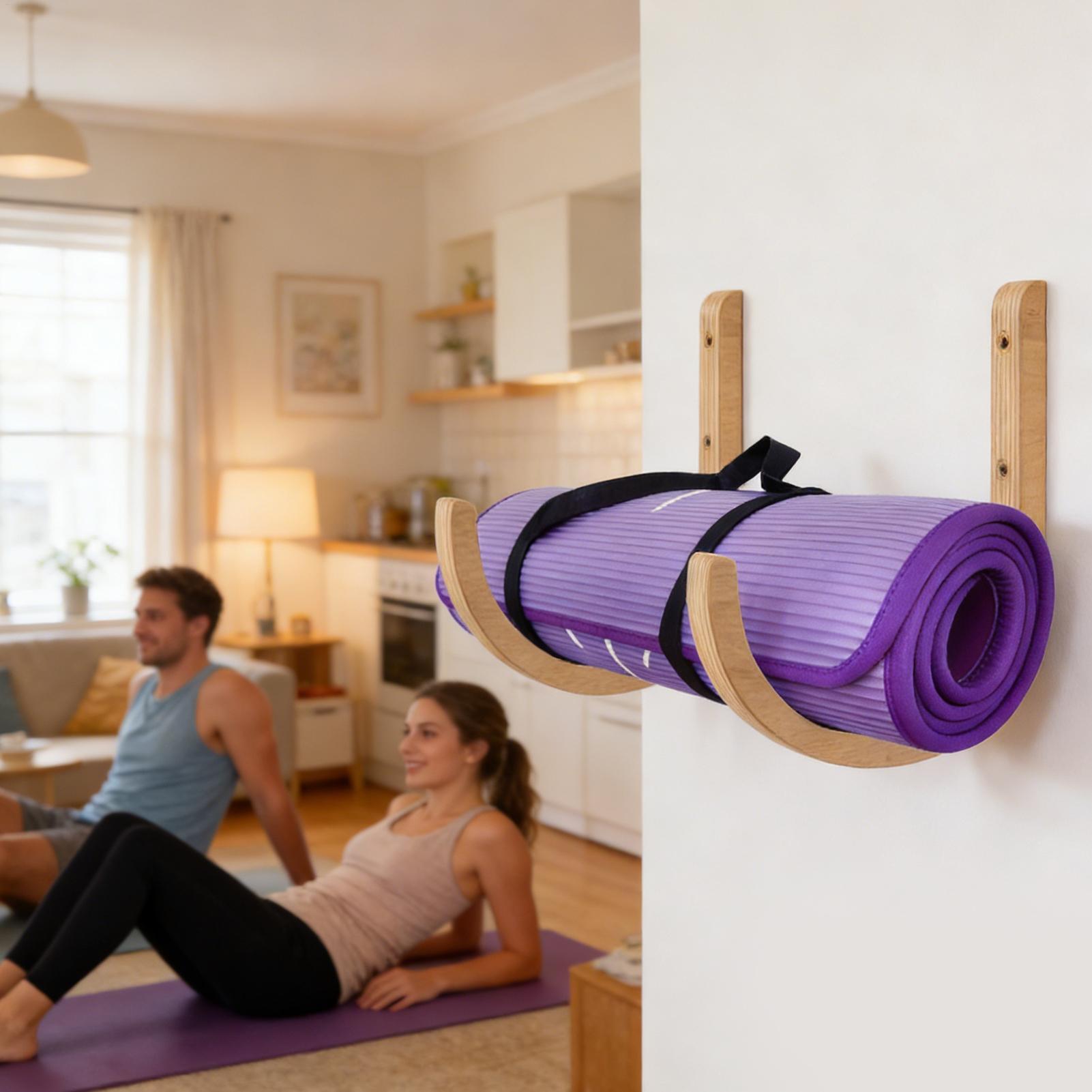 Yoga-Matten-Aufbewahrungsregal – Home Gym Folding Rack Bewertung und Preis
