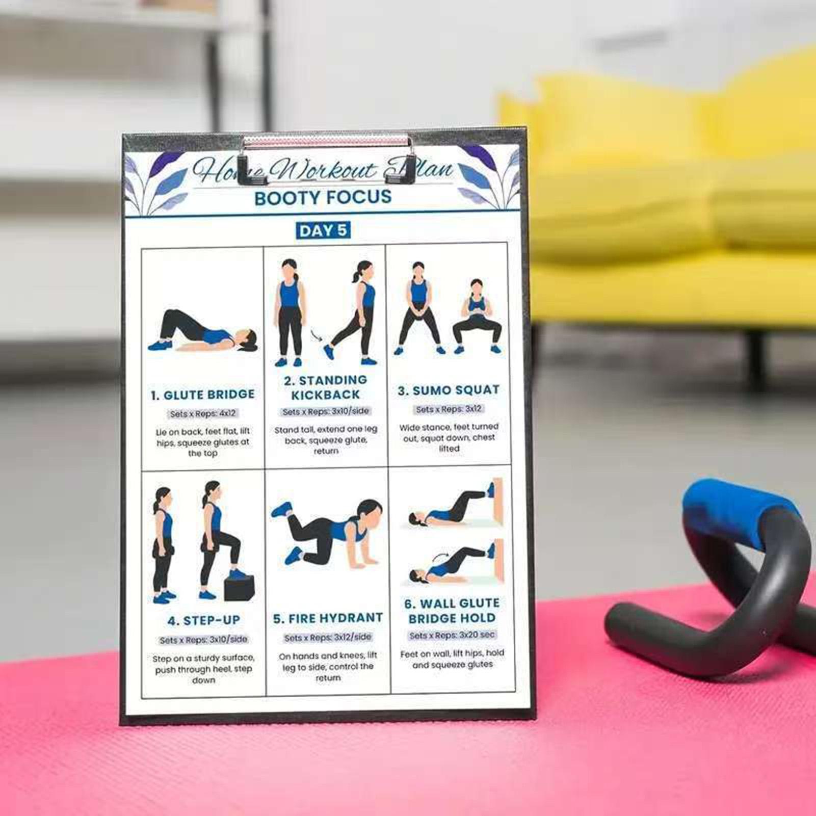 Fitness-Poster 6-teilig Ganzkö – Home Gym Guide Bewertung und Preis