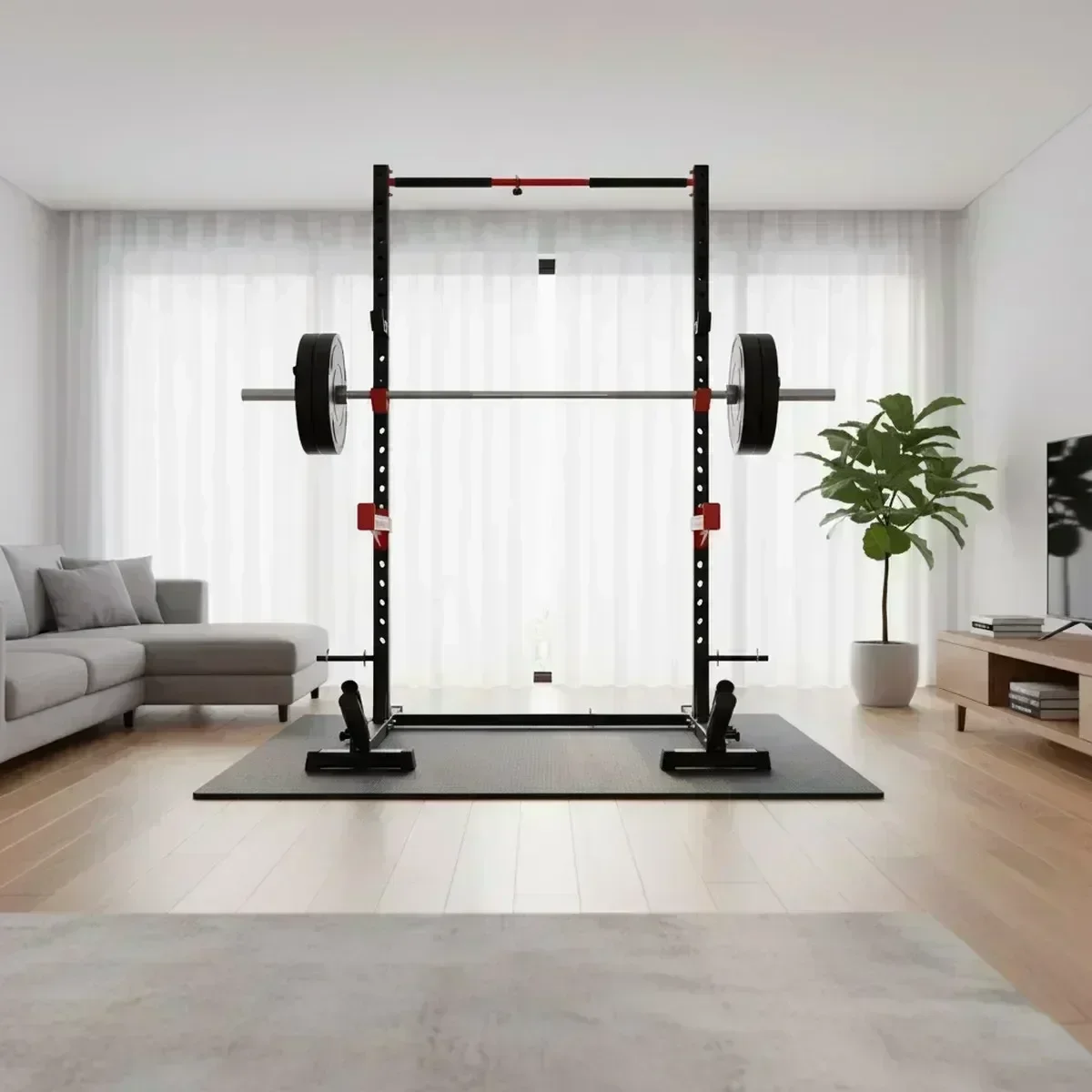 Verstellbares Home-Gym-Kniebeu – Home Gym Rack Bewertung und Preis