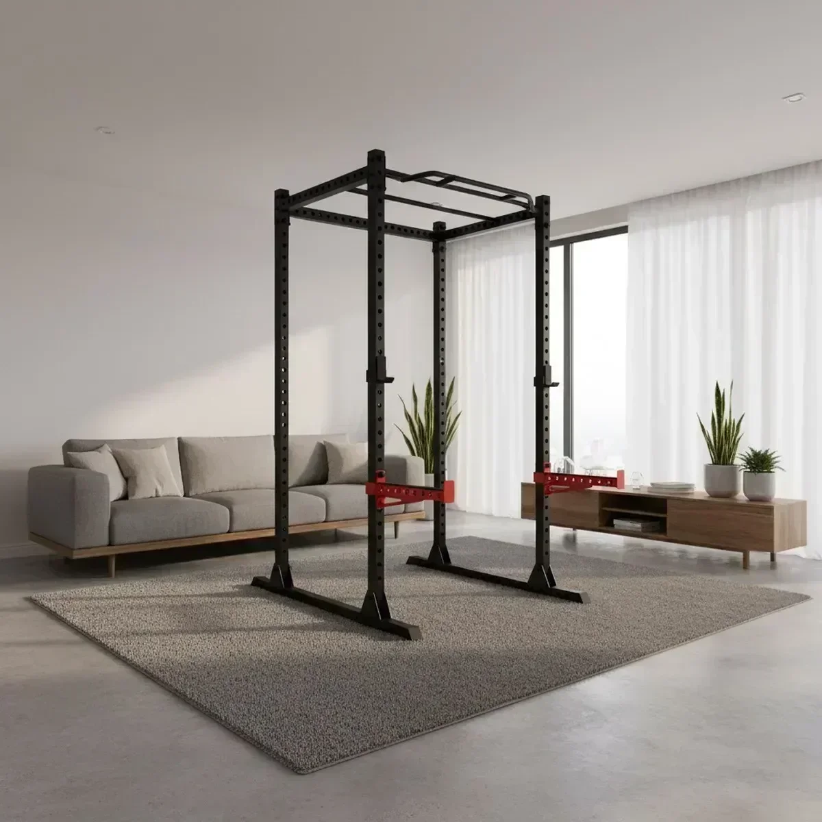 Verstellbares Home-Gym-Kniebeu – Home Gym Rack Bewertung und Preis