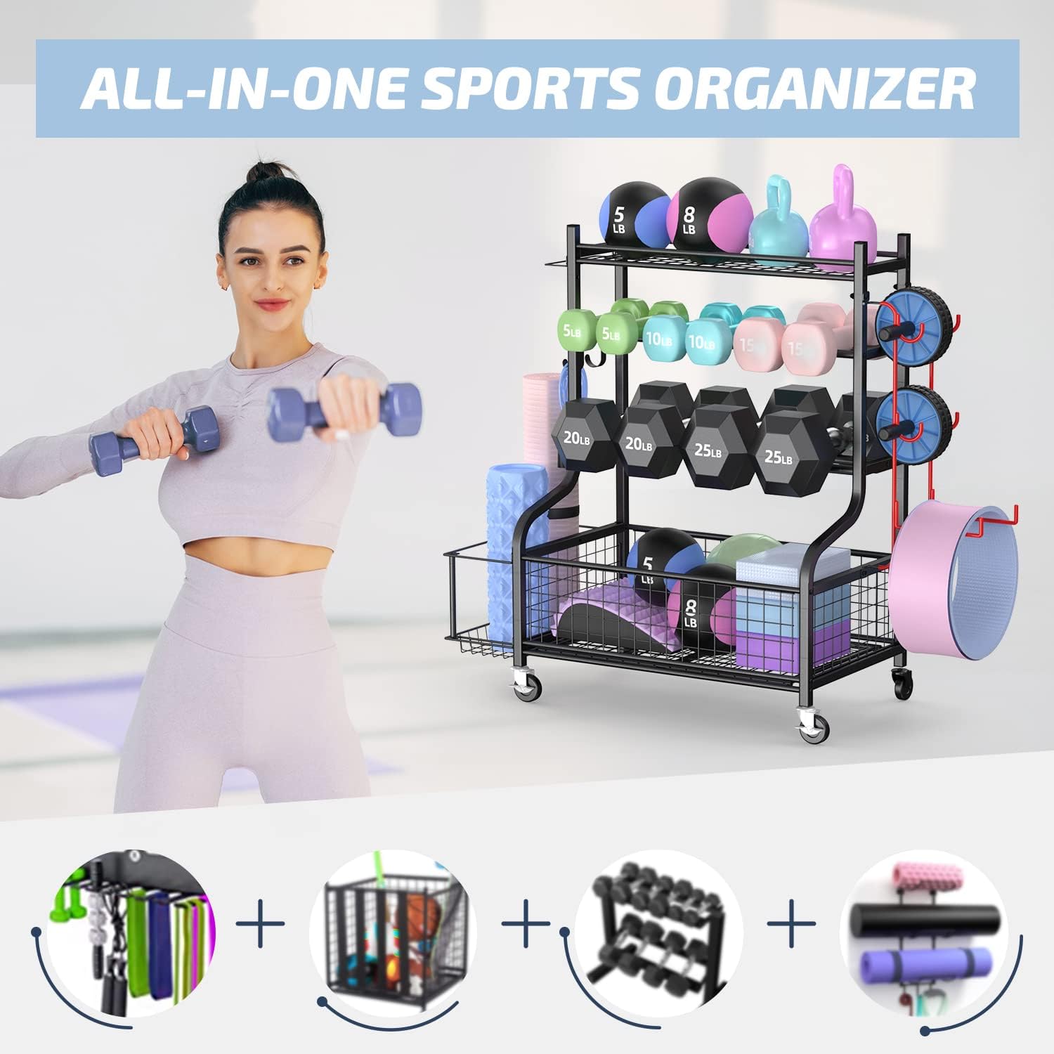 Hantelständer für das Heimstud – Home Gym Rack Bewertung und Preis