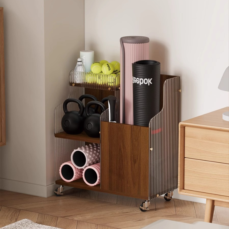 Yoga Matte Lagerung Organizer  – Home Gym Folding Rack Bewertung und Preis
