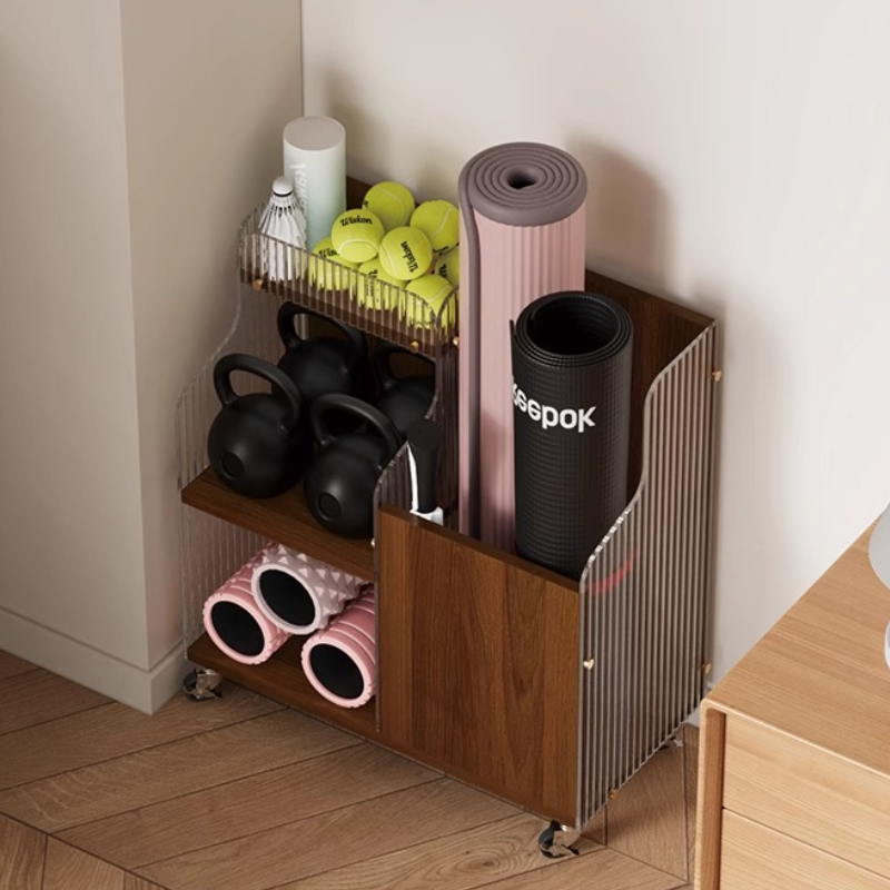 Yoga Matte Lagerung Organizer  – Home Gym Folding Rack Bewertung und Preis