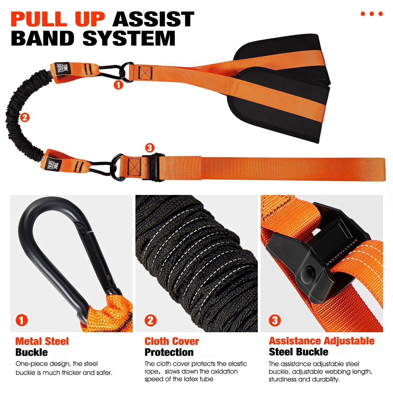 Klimmzug-Unterstützungsbänder, – Resistance Band Heavy Bewertung und Preis