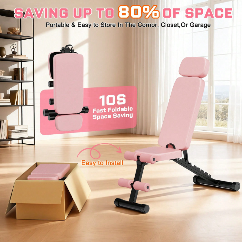 9-fach verstellbare Hantelbank – Home Gym Leg Bewertung und Preis