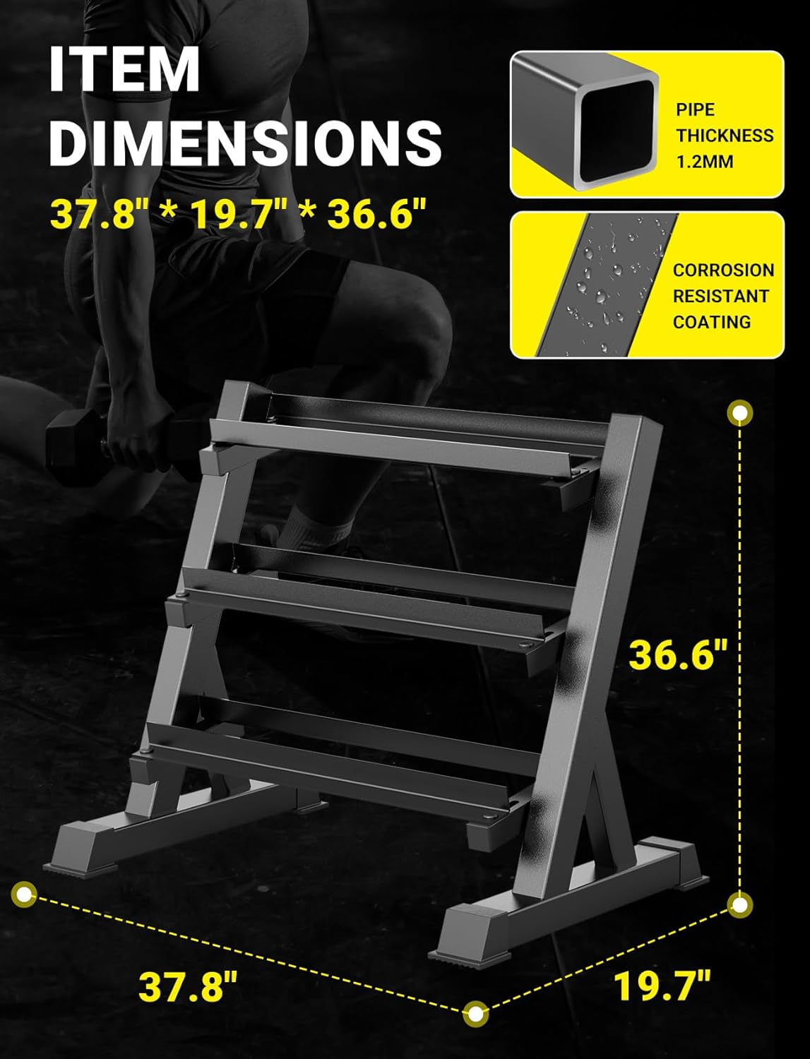 Hantelständer für das Heimstud – Home Gym Rack Bewertung und Preis